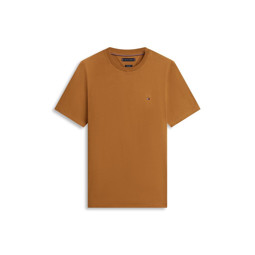 Tommy Hilfiger Flag Embroidery Crew Neck T-Shirt